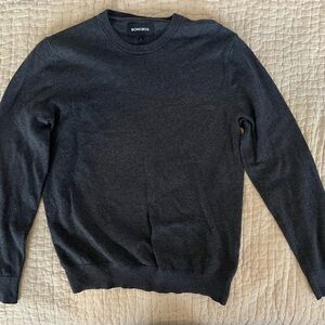 Bonobos Men's Charcoal Crewneck Sweater